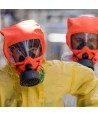 Semimáscara de escape para protección respiratoria