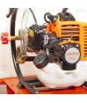 Carretilla pulverizadora profesional con motor de gasolina con depósito de 100 litros