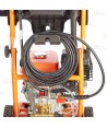 Hidrolimpiadora de agua fría con motor a gasolina a 208 Bar y un caudal de 8,7 l/m