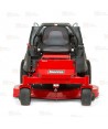 Tractor cortacésped girocero de Spapper con 107 cm de anchura de corte