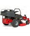 Tractor cortacésped girocero de Spapper con 107 cm de anchura de corte