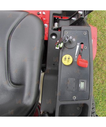 Tractor cortacésped girocero de Spapper con 107 cm de anchura de corte