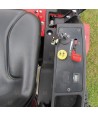 Tractor cortacésped girocero de Spapper con 107 cm de anchura de corte
