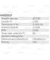 Hidrolimpiadora trifásica para uso intensivo de agua fría a 500 Bar y 1260 litros/hora
