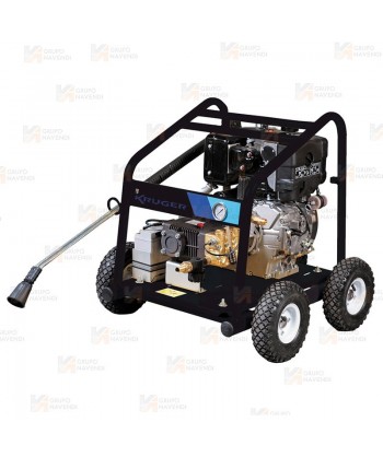 Hidrolimpiadora industrial de gasoil a 200 Bar. y 1.260 l/h