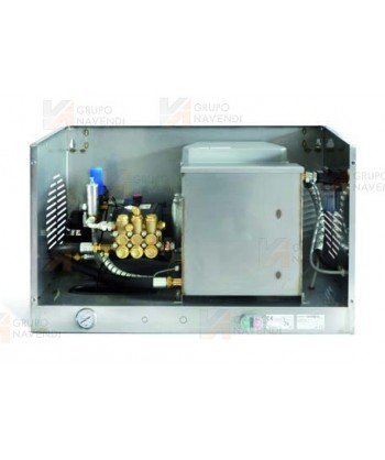 Hidrolimpiadora eléctrica fija de agua fría a 150 BAR y 1.260 l/m