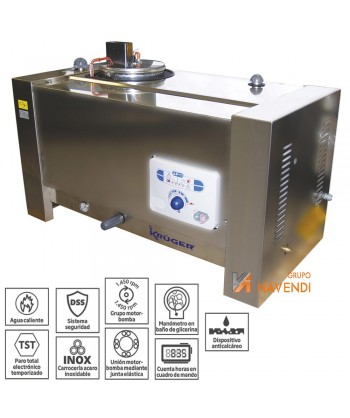 Hidrolimpiadoras fijas para servicio intensivo de agua caliente a 150 ºC y 1.200 l/h y 200 Bar
