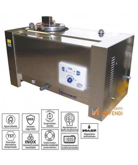 Hidrolimpiadoras fijas para servicio intensivo de agua caliente a 150 ºC y 1.200 l/h y 200 Bar