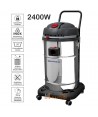 Aspirador profesional para polvos y líquidos a 2400 W y 468 m³/h