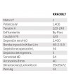 Aspirador especial tapicerías con 1400W 220 m³/Hora