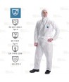 Buzo TYBEK DUAL CCF5 con espalda transpirable  -Tipo 5 y 6-