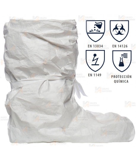 Cubrebotas Tyvek® 500 protección química y biológica (Tipo 6)