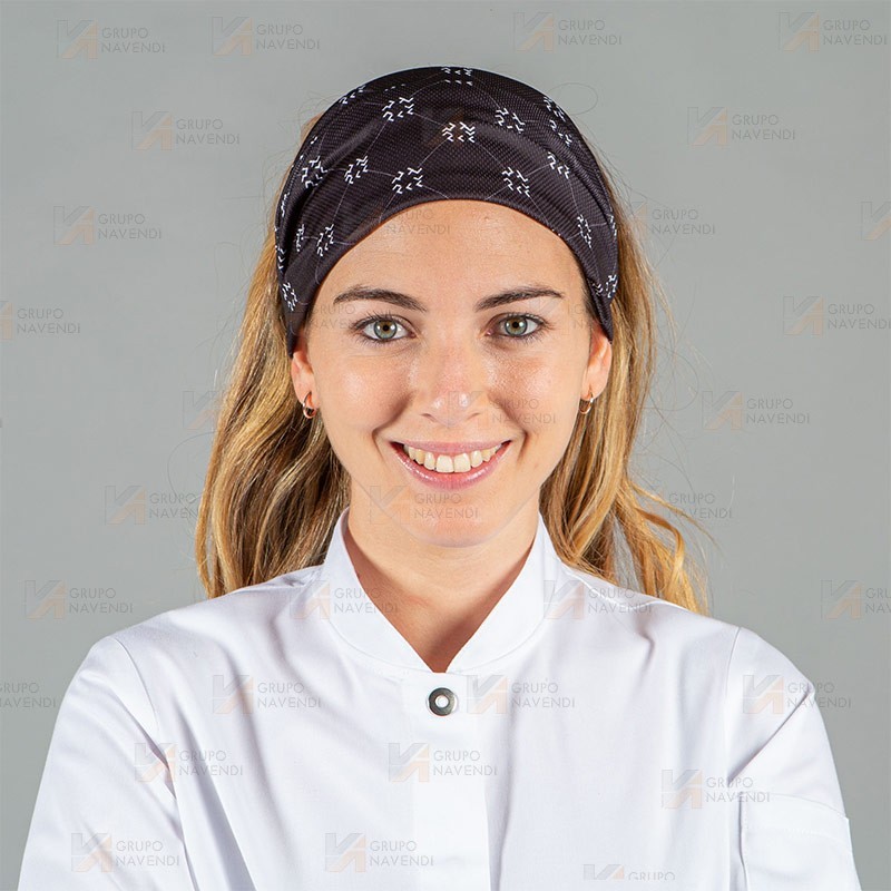 Braga de cuello estampada para cocina