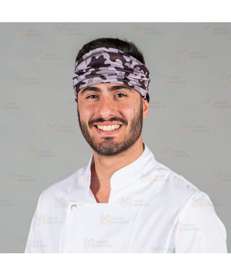 Braga de cuello estampada para cocina