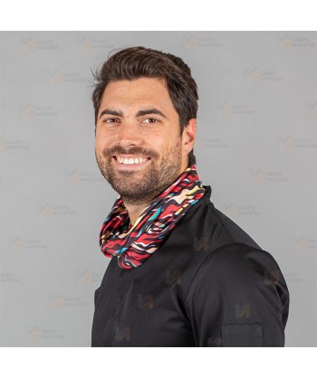 Braga de cuello estampada para cocina
