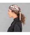 Gorro pirata de cocina en microfibra estampada