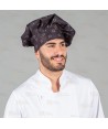 Gorro chef tipo champiñón de microfibra estampada
