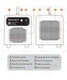 Generador de ozono a 12 v especial vehículos