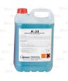 Detergente de uso profesional, biodegradable, alcalino, totalmente soluble en agua. bidón de 5 kg.