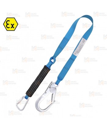 Eslinga de cinta ATEX, lg. 2 m, con absorbedor de energía