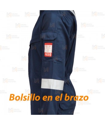 Buzo ignífugo antiestático, anti arco eléctrico multinorma muy grueso ARC 2