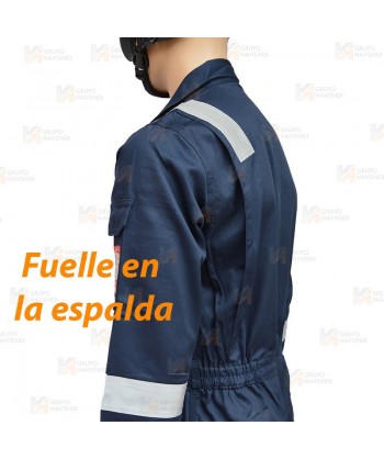 Buzo ignífugo antiestático, anti arco eléctrico multinorma muy grueso ARC 2