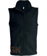 Chaleco de forro polar para hombre color negro