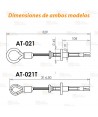 Punto de anclaje reutilizable para estructuras de cemento
