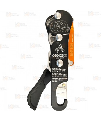 Descendedor ascendedor Indy Evo Plus con autobloqueo y sistema antipánico para cuerdas