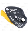 Descendedor Singing Rock Descender SIR con autobloqueo y sistema antipánico para cuerdas