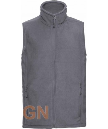 Chaleco de forro polar  color gris