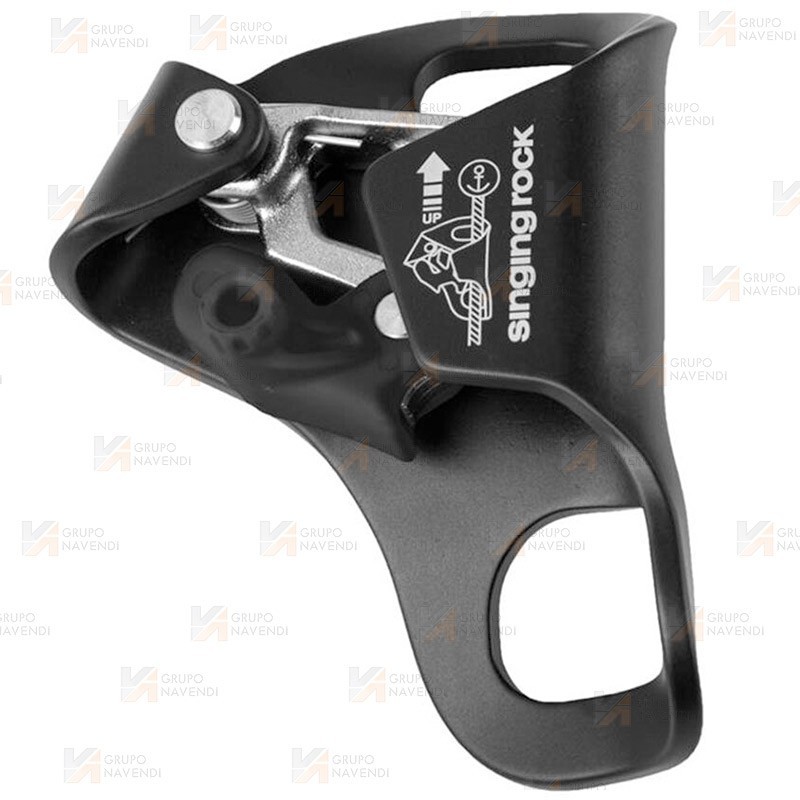 Bloqueador ventral de aluminio para ascenso de Singing Rock