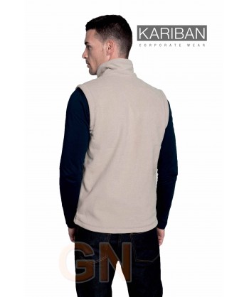 Chaleco de forro polar para hombre