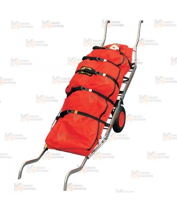 Camilla desmontable de aluminio para rescate en montaña