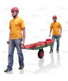 Kit de rueda para el transporte de la camilla Lecco 2.0