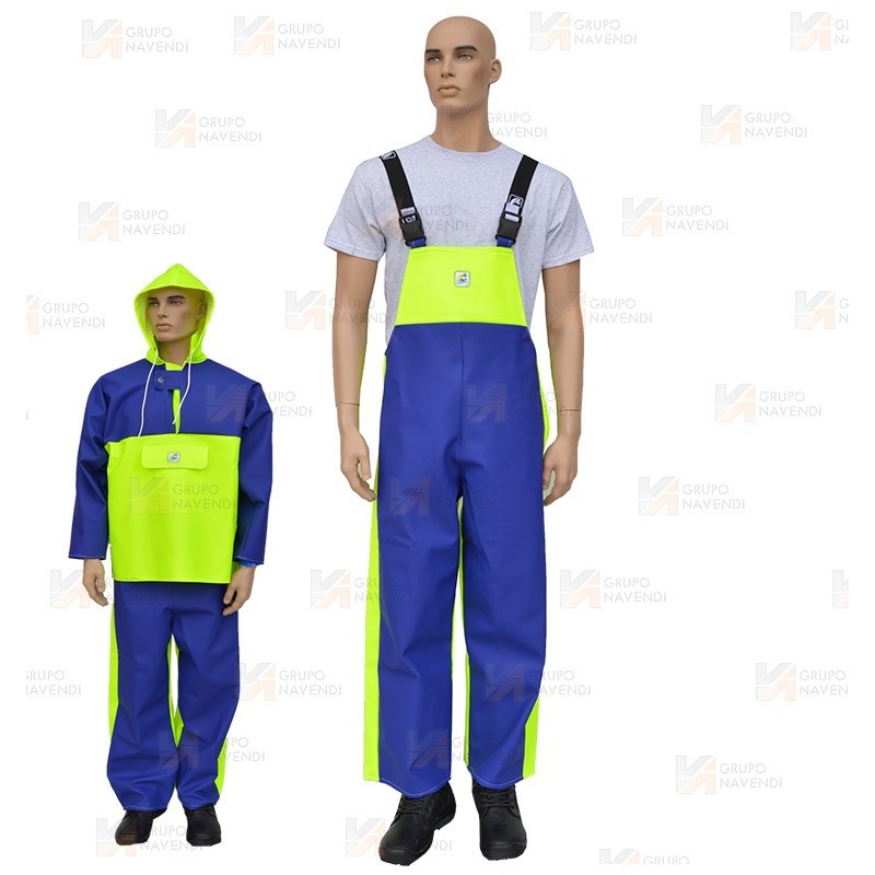 Pantalón de alta visibilidad especial pesca deportiva e industrial