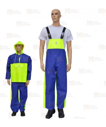 Pantalón de alta visibilidad especial pesca deportiva e industrial