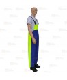 Pantalón de alta visibilidad especial pesca deportiva e industrial