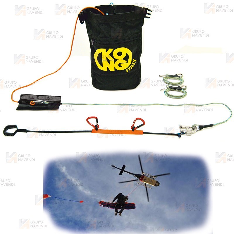 Kit anti rotación para camillas elevadas por helicóptero