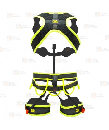 Arnés para equipos de rescate en tierra, hielo y helicóptero