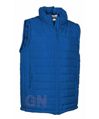 Chaleco deportivo acolchado color royal