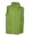 Chaleco deportivo acolchado color verde manzana