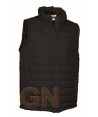 Chaleco deportivo acolchado color negro