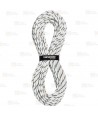 Cuerda semiestática de Ø 10 mm, tipo A color  blanco