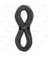 Cuerda semiestática Force de Ø 10 y 11 mm, tipo B y A color negro