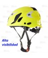 Casco Mouse Sport de Kong para escalada y barranquismo color amarillo flúor