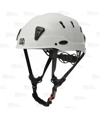 Casco para trabajos verticales color blanco