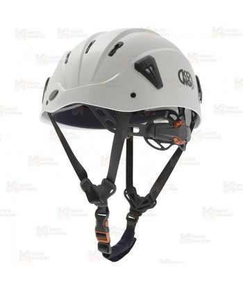 Casco para trabajos verticales color blanco
