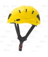 Casco para trabajos verticales color amarillo