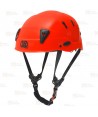 Casco para trabajos verticales color rojo